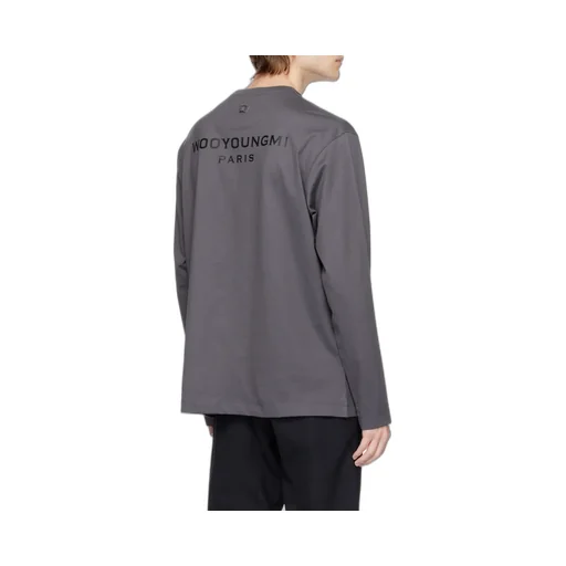 Embossed Long-Sleeved T-Shirt