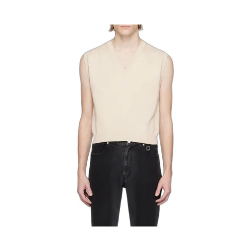 V-Neck Knitted Vest