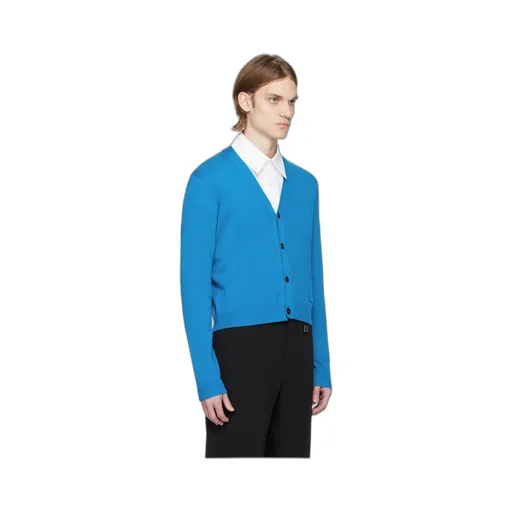Button Long-Sleeved Cardigan