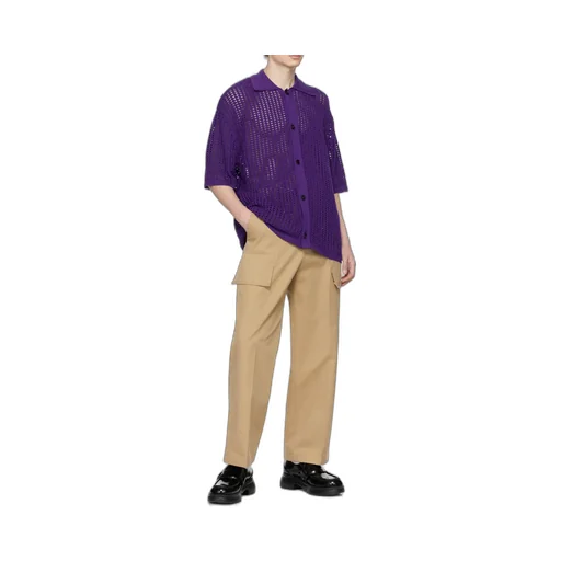 Lapel Short-Sleeved Shirt