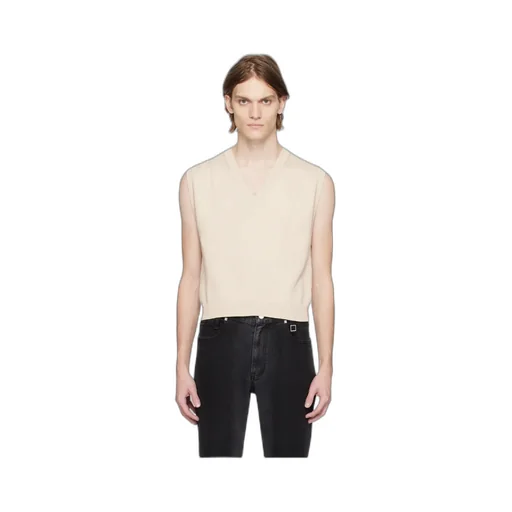 V-Neck Knitted Vest