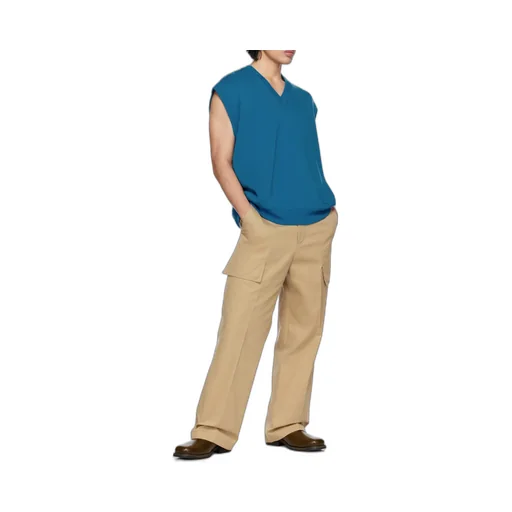 V-Neck Knitted Vest