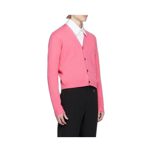 Button Long-Sleeved Cardigan