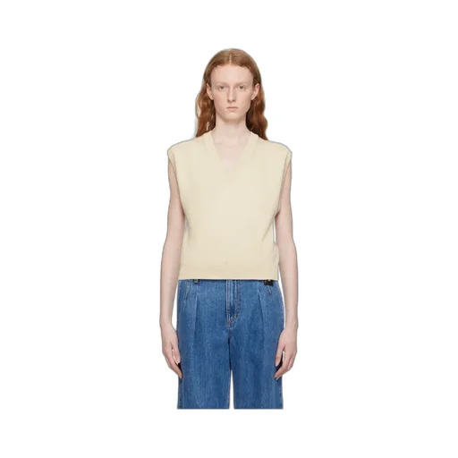V-Neck Knitted Vest