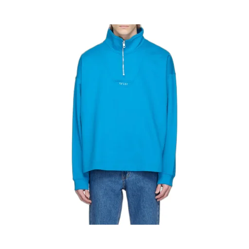 Semi-Zipper Long-Sleeved Sweater