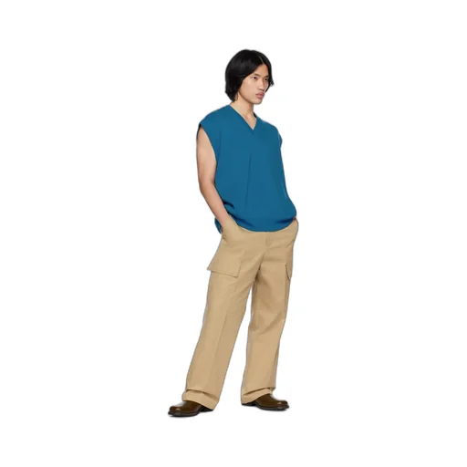 V-Neck Knitted Vest