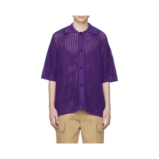 Lapel Short-Sleeved Shirt