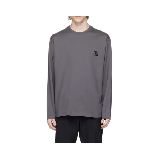 Embossed Long-Sleeved T-Shirt