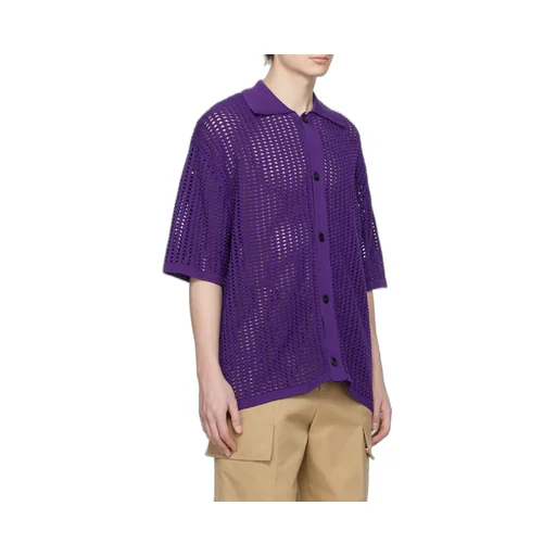 Lapel Short-Sleeved Shirt