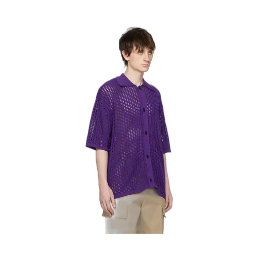 Lapel Short-Sleeved Shirt