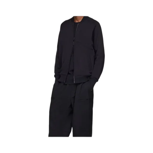 Ft Track Zip-Front Ribbed-Cuff Sweatshirt