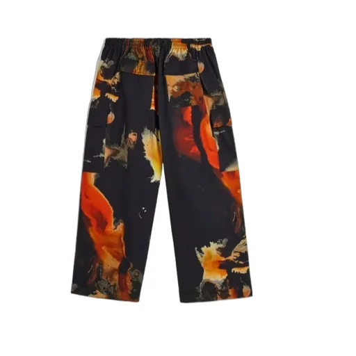 Abstract-Pattern Trousers