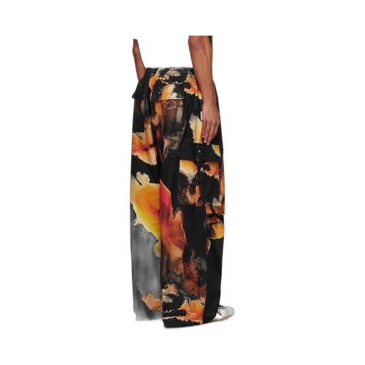 Abstract-Pattern Trousers