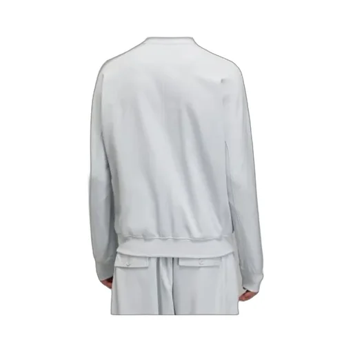 Three-Stripes Logo-Print Sweatshirt