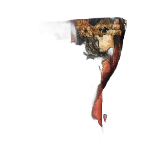Abstract-Print Trousers