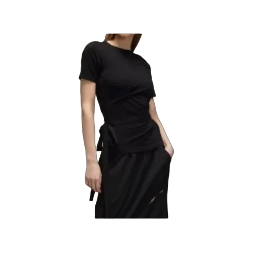 3-Striped Drawstring T-Shirt