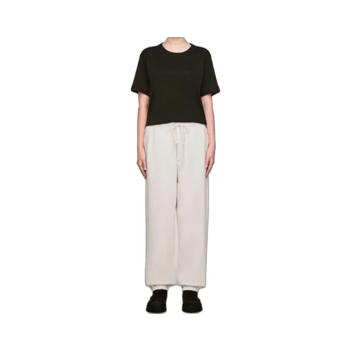 Elastic-Cuffed Drawstring Trousers