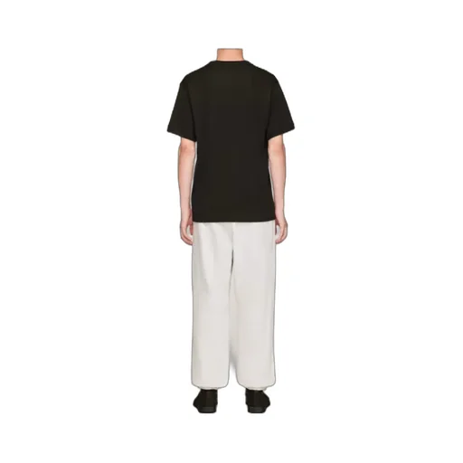 Elastic-Cuffed Drawstring Trousers