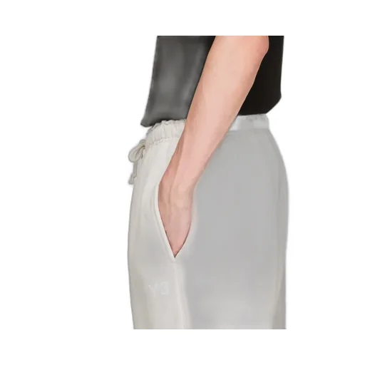 Elastic-Cuffed Drawstring Trousers