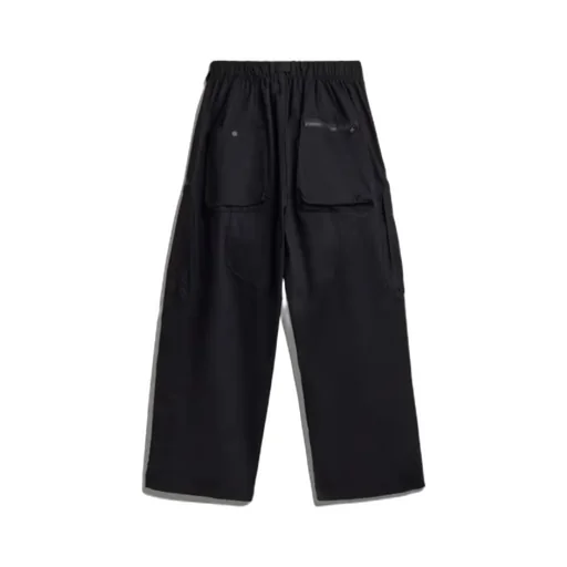 Pleated-Details Cargo Trousers