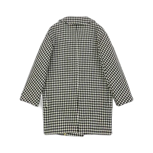 Logo Houndstooth Coat