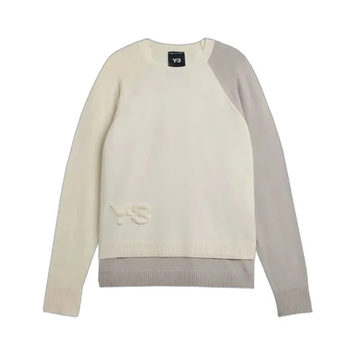 Logo Embossed Colour-Blocked Jumper