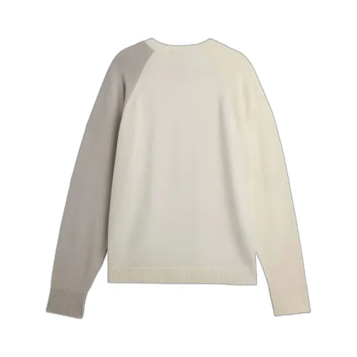 Logo Embossed Colour-Blocked Jumper