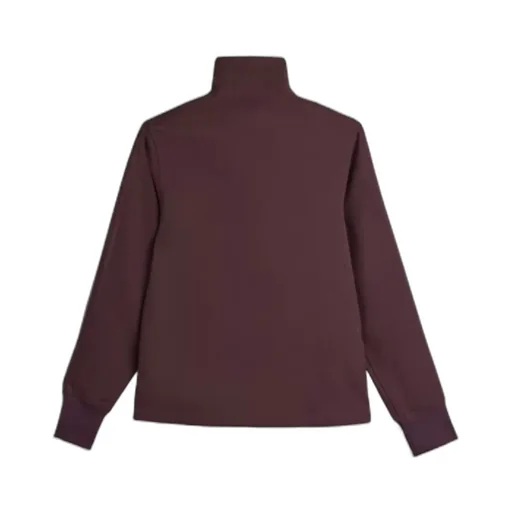 High-Neck Zip Track Jacket