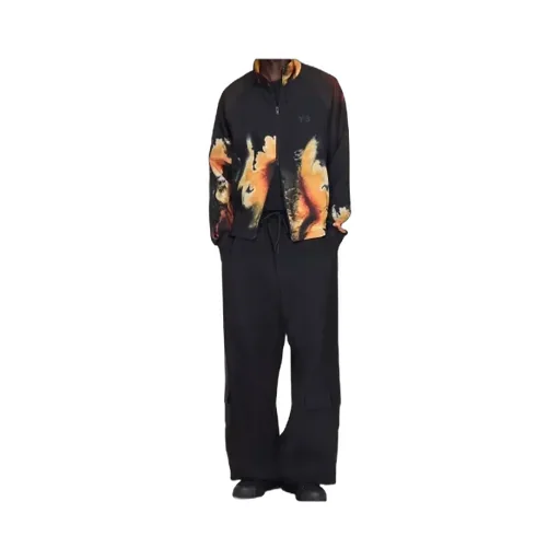 Aop Abstract-Print Zip-Up Jacket