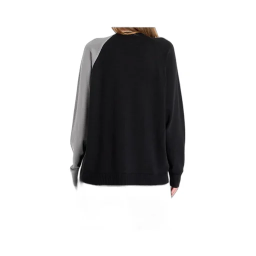 Logo Embossed Crewneck Knitted Jumper