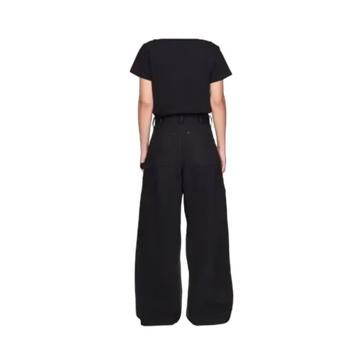 Cargo-Pocket Zip-Detail Trousers