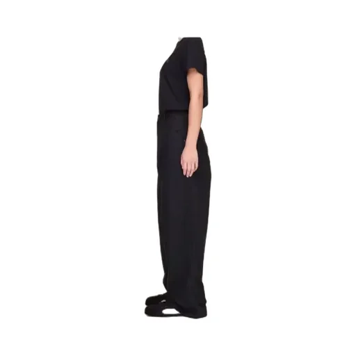Cargo-Pocket Zip-Detail Trousers