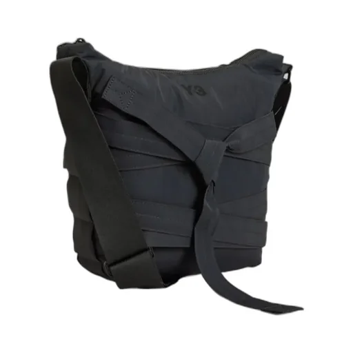 Wrapped-Strap Shoulder Bag