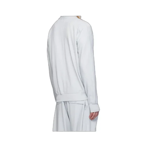 Three-Stripes Logo-Print Sweatshirt