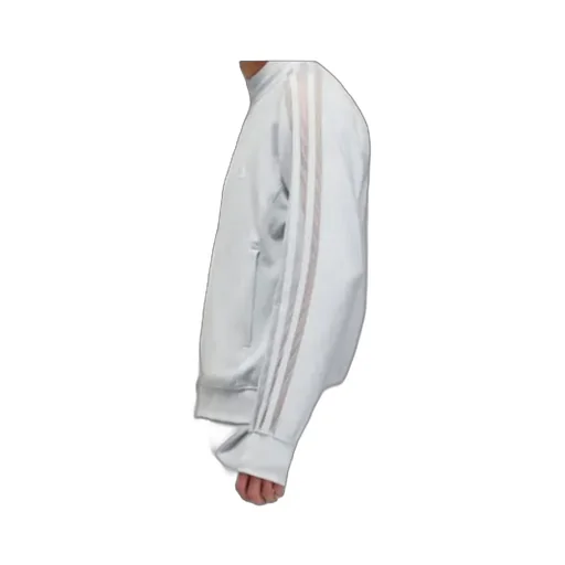 Three-Stripes Logo-Print Sweatshirt