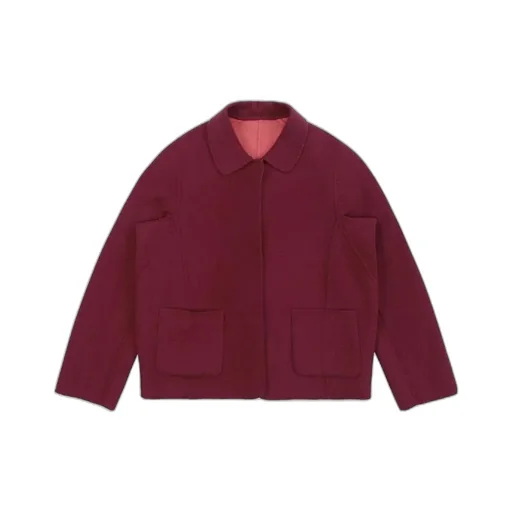 Long-Sleeved Short Style Casual Jacket