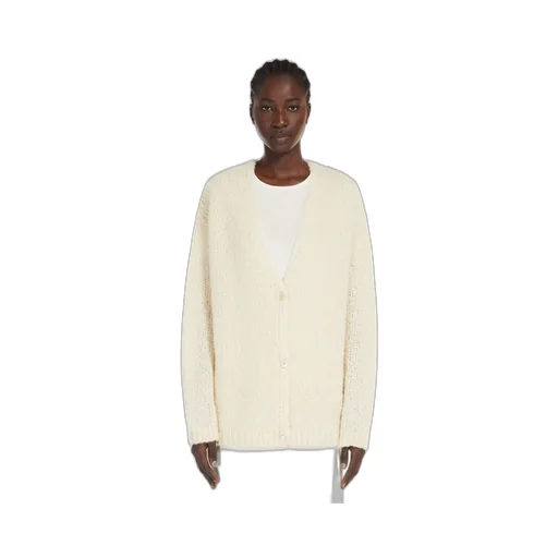 V-Neck Long-Sleeved Cardigan