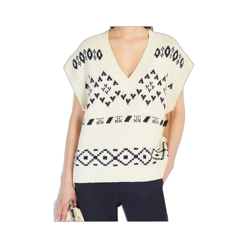 V-Neck Short-Sleeved Vest