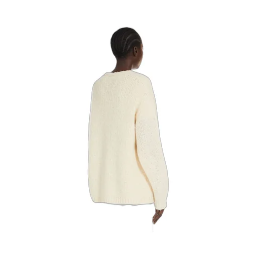 V-Neck Long-Sleeved Cardigan