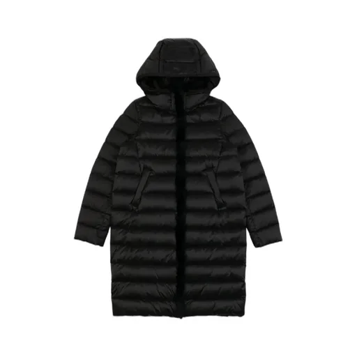 Hooded Quilted Down Jacket