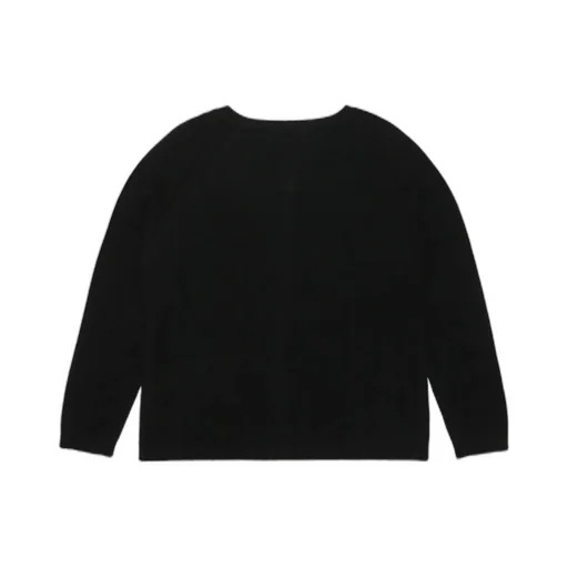 Round Neck Knitted Cardigan