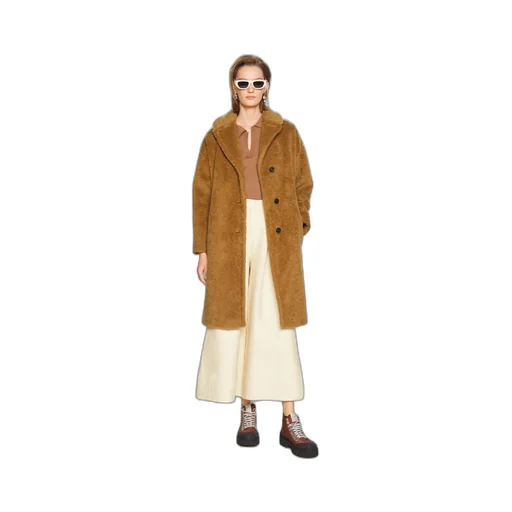 Salmone Lapel Coat