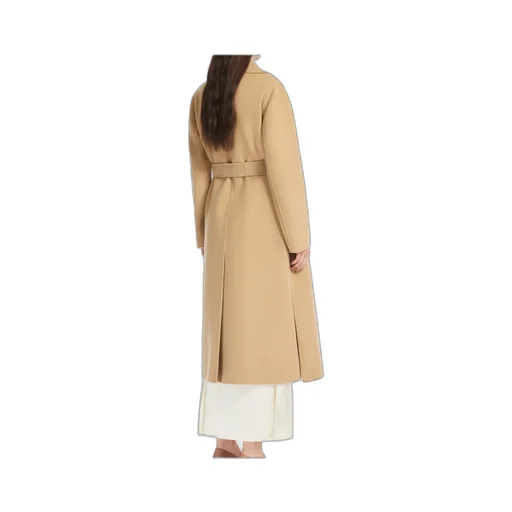 Belted Long-Sleeved Coat