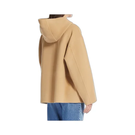 Buttoned Long-Sleeved Coat