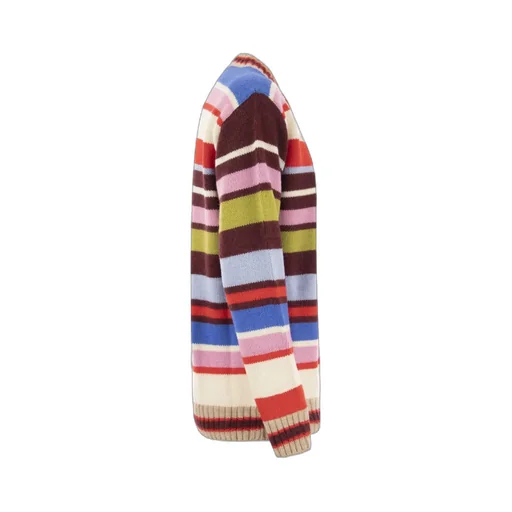 V-Neck Long-Sleeved Sweater