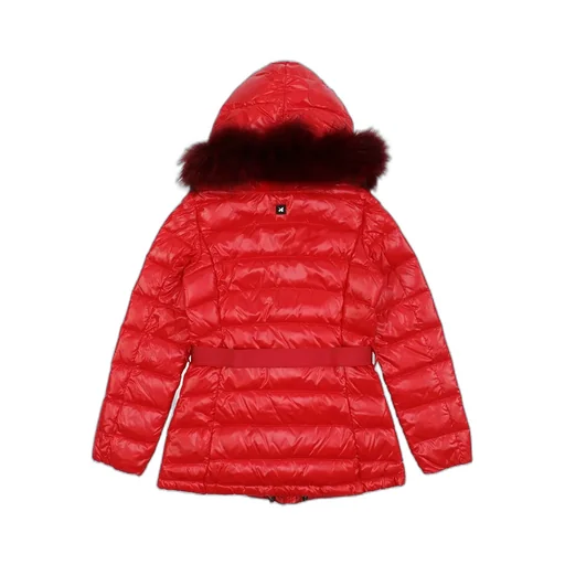 Hooded Quilted Down Jacket