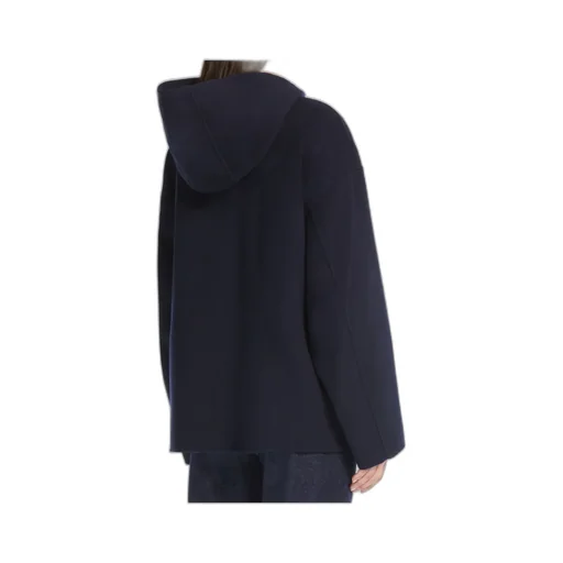 Buttoned Long-Sleeved Coat
