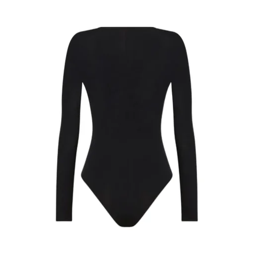 V-Neck Long-Sleeve Bodysuit