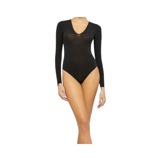 V-Neck Long-Sleeve Bodysuit