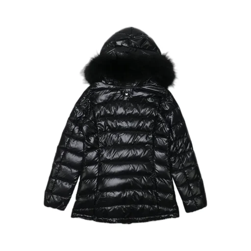 Hooded Quilted Down Jacket